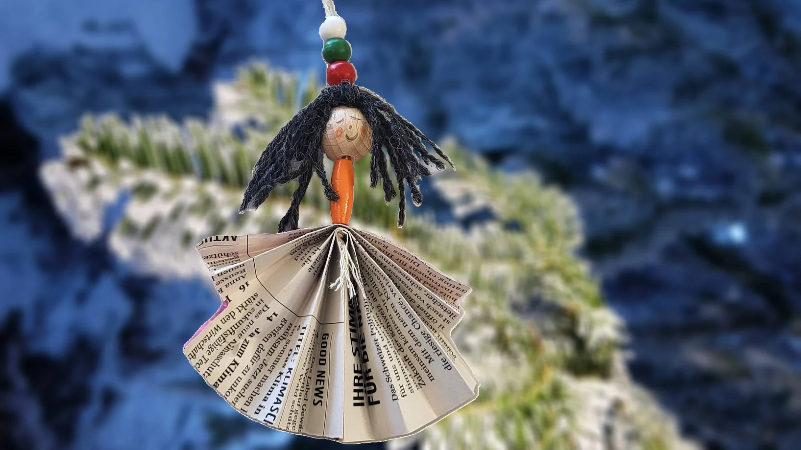 Beispielbild: Engel aus unterschiedlichen Materialien Weihnachtsengel